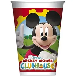 Procos - Micky Maus Clubhouse - Becher (Kunststoff, 10 Stück)