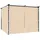 vidaXL Pavillon inkl. Seitenteilen 3 x 3 m creme