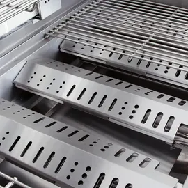 All'Grill Top Line Build-In mit Air System Chef M edelstahl