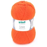 Gründl Häkelwolle 133 m orange