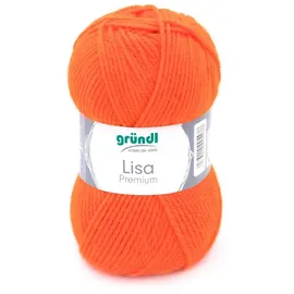 Gründl Häkelwolle 133 m orange
