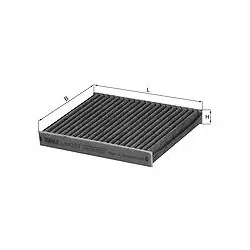 Mahle Filter, Innenraumluft [Hersteller-Nr. LAK367] für Daihatsu