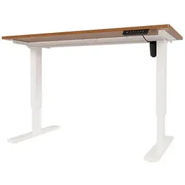 BISLEY Schreibtisch E-StarterTech Walnuss / Weiß