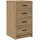 vidaXL Sideboard 40 x 41 x 75 cm Braun
