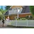Tetzner & Jentzsch Vorgartenzaun Lightline 180 x 80 cm weiß