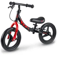 Ricokids Laufrad Kinderlaufrad mit Bremsen - Eva-Schaumräder - Höhenverstellbar