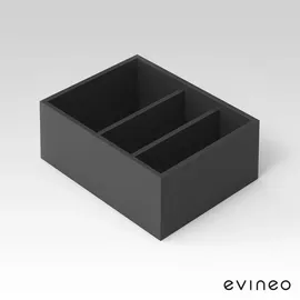 Evineo ineo Inneneinteilung für unteren Auszug von Waschtischunterschränken, BE023600,