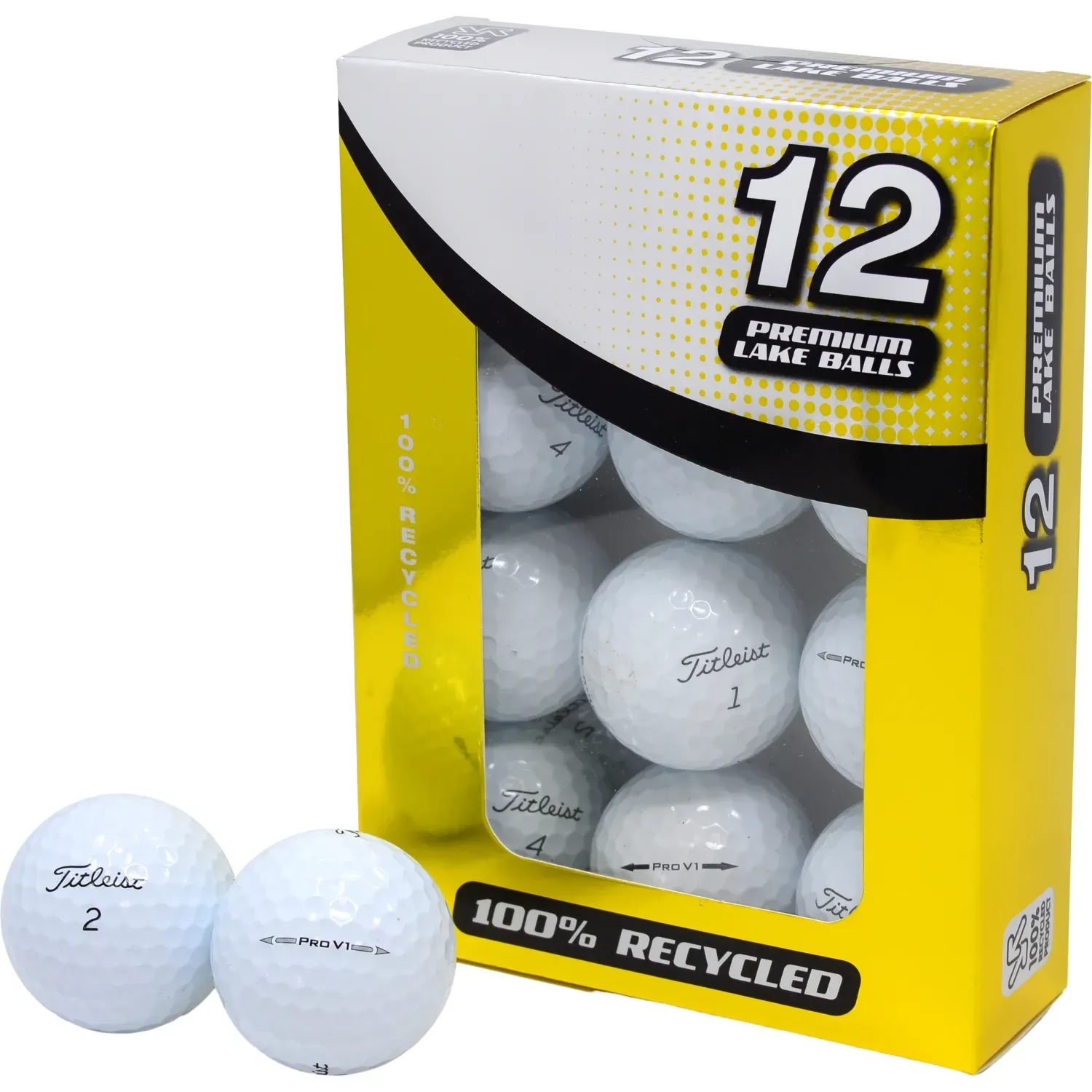 Titleist Lakeballs Pro V1 / Pro V1X - 12er Pack