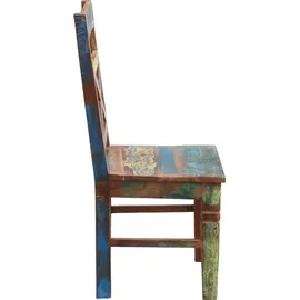 SIT Möbel Esszimmerstuhl Riverboat Holz bunt 2er Set