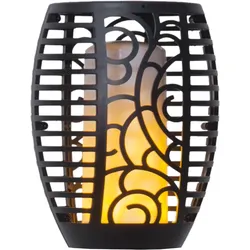 Star LED-Solar-Fackel 'Flame', imitiert Feuer,Bernstein LED