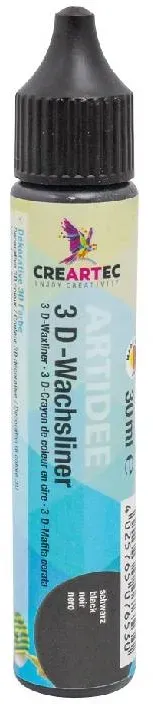 3D-Wachsliner 30 ml schwarz