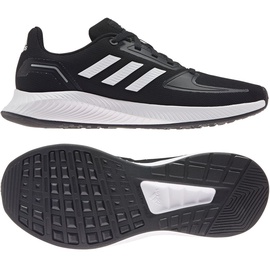 adidas Runfalcon 2.0 Kinder core black/cloud white/silver metallic 37 1/3