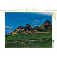 Calvendo Schloss Johannisberg mit Basilika 1000 Teile Puzzle quer