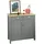 SoBuy Sideboard Kommode Küchenschrank Flurschrank Grau FSB25-HG