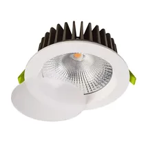 KapegoLED Deko-Light LED Deckeneinbauleuchte COB 130 18,5W 1360lm dimmbar 4000K, weiß