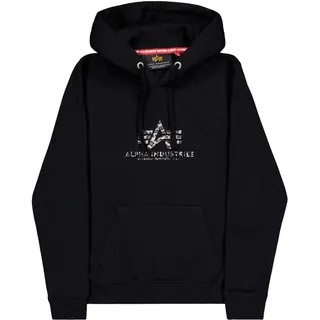 Alpha Industries Basic BL Mirror Leo Hoodie Black, S