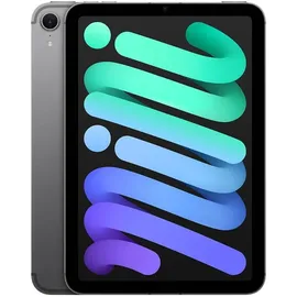 Apple iPad mini (6. Generation 2021) 128 GB Wi-Fi + Cellular space grau