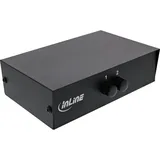 InLine InLine® AV Umschalter manuell 2-port, 3x Cinch IN/Out