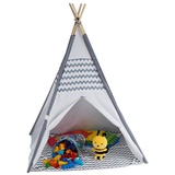 Relaxdays Tipi-Zelt Tipi Zelt für Kinder