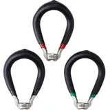 BBB Speichenspanner Protune Set 3,2 Mm / 3,3 Mm / 3,5 Mm Fahrrad-Reparaturwerkzeug Schwarz