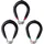 BBB Speichenspanner Protune Set 3,2 Mm / 3,3 Mm / 3,5 Mm Fahrrad-Reparaturwerkzeug Schwarz