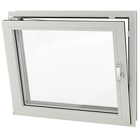 Solid Elements Kellerfenster  (B x H: 80 x 50 cm, DIN Anschlag: Links, Weiß)