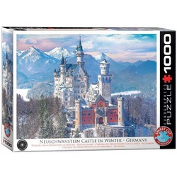 Eurographics 6000-5419 - Schloss Neuschwanstein im Winter , Puzzle, 1.000 Teile