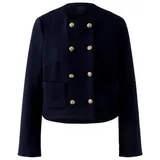 Oui Strickjacke Blau 38