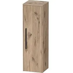 Duravit D-Code Halbhochschrank DC1338RBD550000 Griffe Diamantschwarz, Eiche Marmor, 400x1320x36 mm