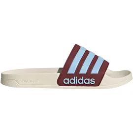 adidas Shower Adilette Off White / Ice Blue / Shadow Red 44 2/3