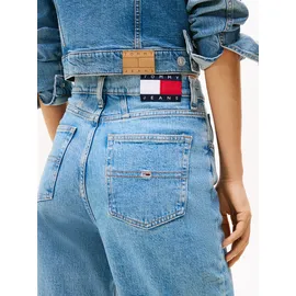 Tommy Hilfiger Ai4116 Mom Tapered Fit Hochtaillierte Jeans Denim Light 30 28