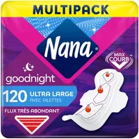 NANA Ultra Goodnight Hygienische Servietten mit Flügeln – Flux