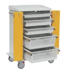 novocal MOD6000 Modulwagen MOD6002GA5M , Maße (B x T x H): 77,6 x 57,0 x 108,5 cm, MOD6002GA5M
