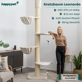 Happy Pet Leonardo Kratzbaum 250-275 cm Creme