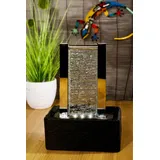 Köhko Zimmerbrunnen Cha Cha' 25001 Dekobrunnen Tischbrunnen mit Led-beleuchtung