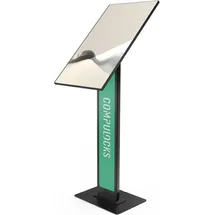 COMPULOCKS Brandable VESA Floor Stand for Tablet Halterung, Schwarz