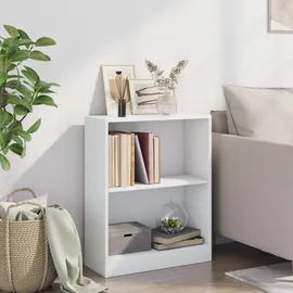 vidaXL Bücherregal 60 x 24 x 76 cm Weiß