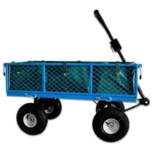 BITUXX Handwagen Bituxx Transportwagen, (MS-19200) blau|schwarz