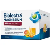 Biolectra Magnesium 486 mg intens Trinkpulver Orange-Mango