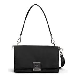Tommy Hilfiger TH HER MED CROSSOVER NYLON SV Umhängetasche Kunstleder/ Nylon Black