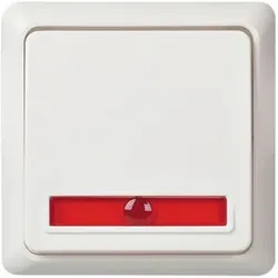 Elso 511624 Wechselkontrollschalter 10A beleuchtet komplett RENOVIERUNG Schraubklem reinweiß