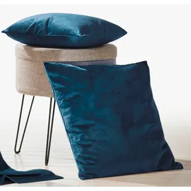 WECKBRODT Kissenbezug Valentin 50 x 50 cm Blau
