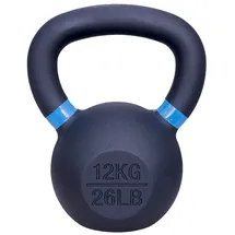 Vivol Kettlebell Gusseisen 12 kg Schwarz-Blau