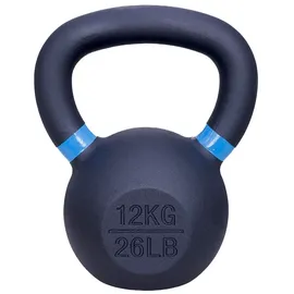 Vivol Kettlebell Gusseisen 12 kg Schwarz-Blau