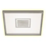 Briloner GEO 1 LED-Panel nickel-matt 42,3 x 42,3 cm