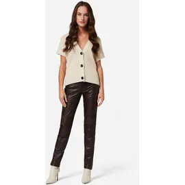 Ricano Lederhose Slim Fit Braun L