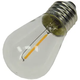 ChiliTec LED-Lichterkette Filament 13 m Schwarz