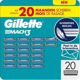 Gillette Mach3 Rasierklingen 20 St.