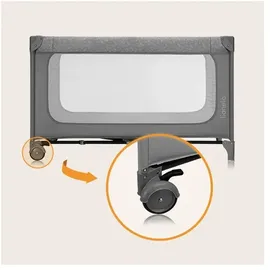 lionelo JASMIN EASY FOLD Grey Stone