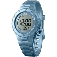 Ice-Watch - ICE digit Blue metallic - Blaue Jungenuhr mit Plastikarmband - 021278 (Small)